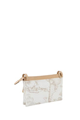 Borsa A Tracolla Media Donna Geo Classic Bianco